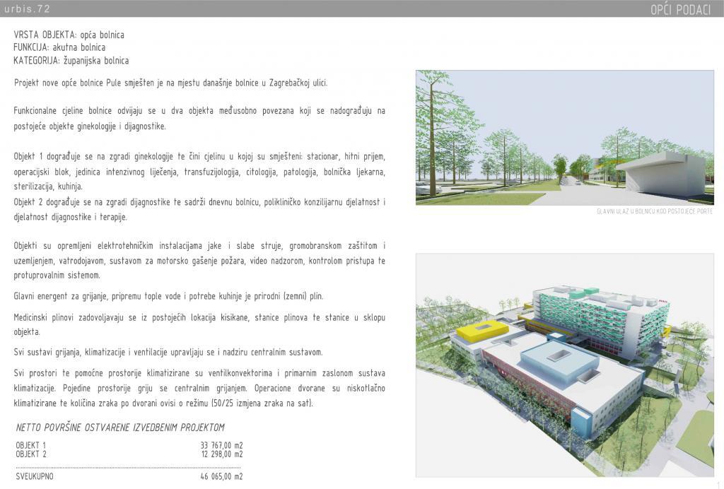 ProjektbolnicePula1 Projekt bolnice Pula
