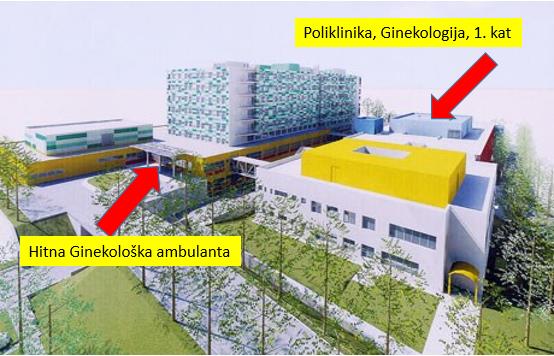 OBAVIJEST O PRESELJENJU – DJELATNOST GINEKOLOGIJE I OPSTETRICIJE
